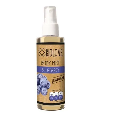 Biolove Blueberry Natural Body Mist (Mgiełka do ciała `Borówka`)