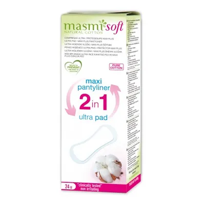 Masmi Soft 2 in 1,  Podpaski bawełniane - wkładki