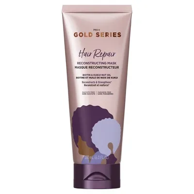 Pantene Pro-V, Gold Series,  Hair Repair Reconstructing Mask (Nawilżająco-regenerująca maska do włosów z biotyną)
