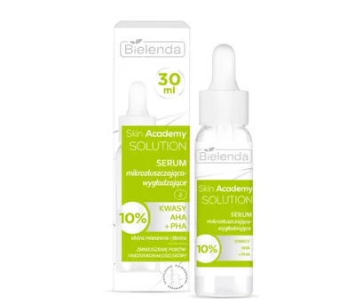 Bielenda Skin Academy Solution, Serum mikrozłuszczająco-wygładzające