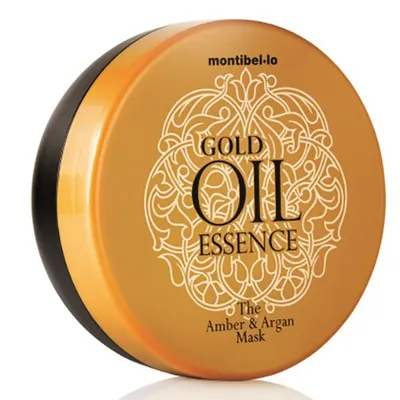 Montibello Gold Oil Essence, The Amber & Argan Mask (Maska bursztynowo - arganowa)