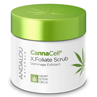 Andalou Naturals CannaCell, X.Foliate Scrub (Peeling do twarzy)