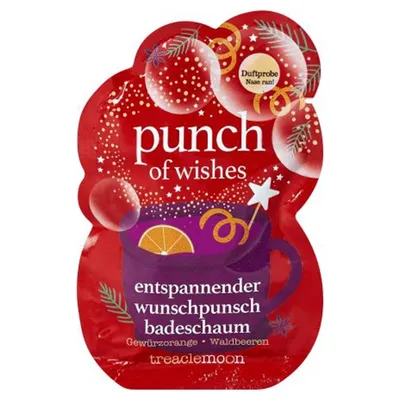 Treaclemoon Punch of Wishes Badeschaum (Pianka do kąpieli o zapachu świątecznego ponczu)