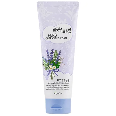 Esfolio Herb Cleansing Foam (Oczyszczająco-odświeżająca pianka do twarzy z kompleksem 6 ziołowych ekstraktów)