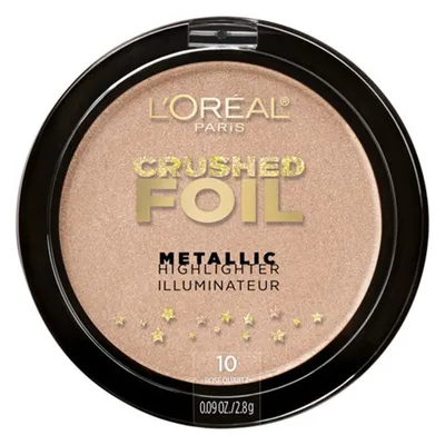 L'Oreal Paris Crushed Foil Metallic Highlighter (Rozświetlacz prasowany)
