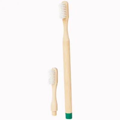 Action Bamboo Toothbrush  Medium (Bambusowa szczoteczka do zębów z wkładem)