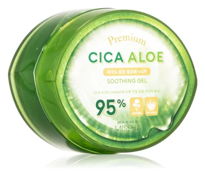 Missha Premium Cica, Aloe Soothing Gel (Żel kojąco nawilżający z aloesem)