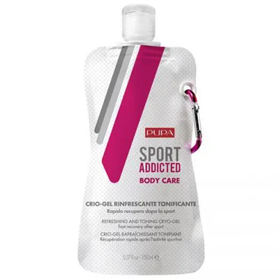 PUPA Sport Addicted, Crio -  Gel Rinfrescante Tonificante (Krio-żel żel do ciała)
