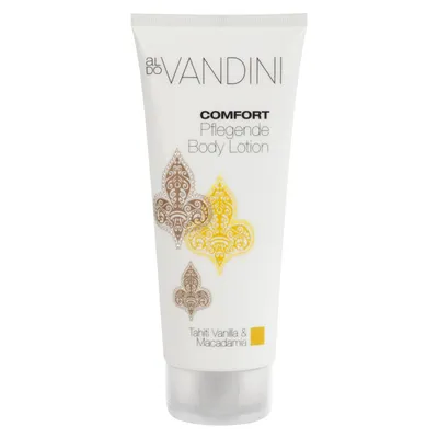 Aldo Vandini Pflegende Body Lotion Tahiti Vanilla & Macadamia (Balsam do ciała `Wanilia i makadamia`)