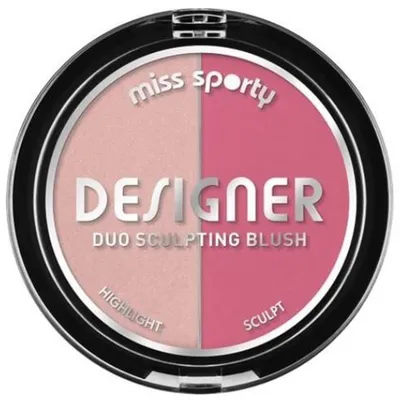Miss Sporty Designer, Duo Sculpting Blush (Dwukolorowy róż do policzków)