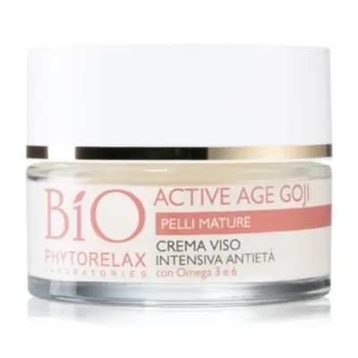 Phytorelax Active Age, Goji Intensive Anti-Age Face Cream (Intensywnie przeciwzmarszczkowy krem do twarzy z jagodami Goji)