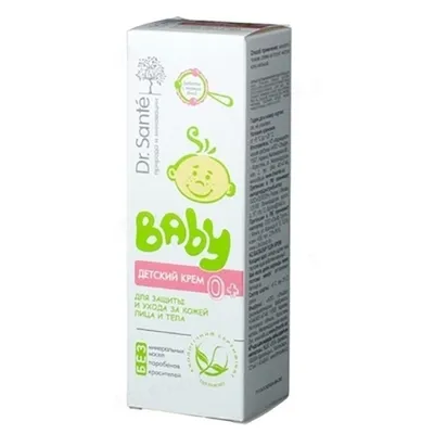 Dr. Sante Baby, Baby Cream for Protection and Care of Face and Body Skin (Krem dla niemowląt do ochrony i pielęgnacji skóry twarzy i ciała)