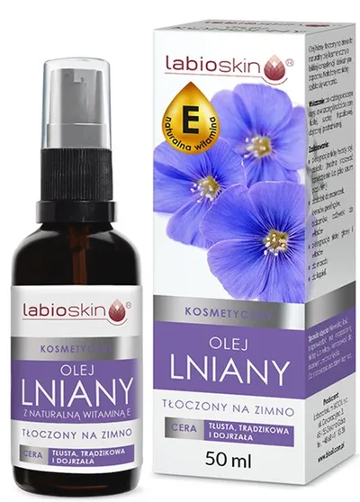 LabioSkin Kosmetyczny olej lniany tłoczony na zimno