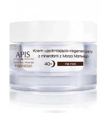 Apis Dead Sea Minerals, Inspiration, Krem ujędrniająco - regenerujący na noc 40+