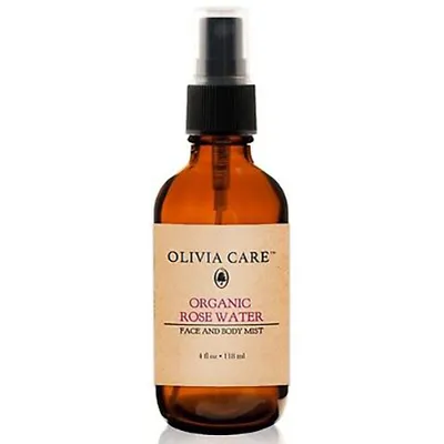 Olivia Care Organic Rose Water Face and  Body Mist (Woda różana)