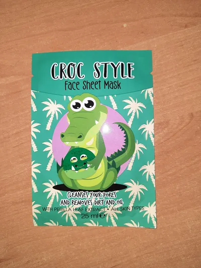 Maxbrands Croc Style Face Sheet Mask (Oczyszczająca maska na tkaninie)