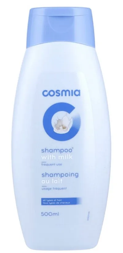 Cosmia Shampoo with Milk (Szampon mleczny do wszystkich rodzajów włosów)