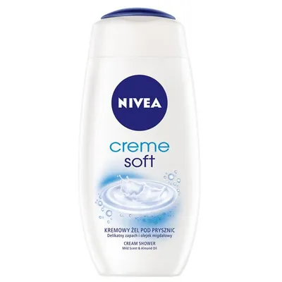 Nivea Creme Soft, Kremowy żel pod prysznic