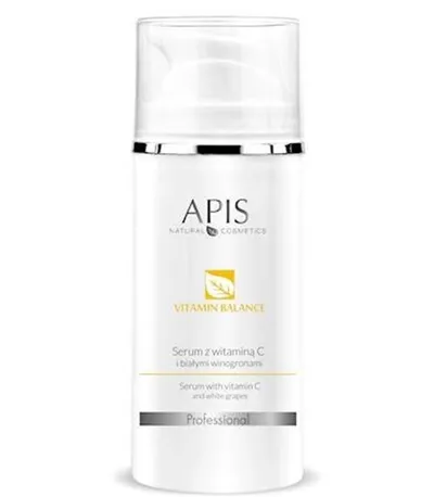 Apis Professional Line, Vitamin Balance, Serum z witaminą C i białymi winogronami (nowa wersja)