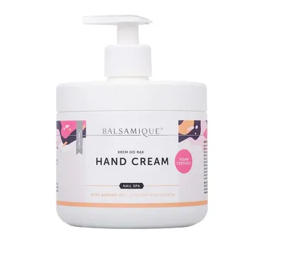 Balsamique Hand Cream Nail Spa with Almond Oil (Pielęgnacyjny krem do rąk `Olej ze słodkich migdałów`)