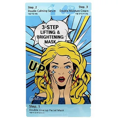 Purenskin 3 - step Lifting & Brightening Mask (3-etapowa maska do twarzy)