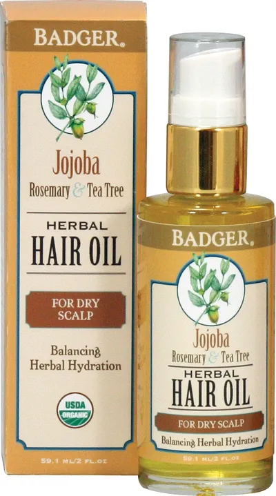 Badger Herbal Hair Oil (Olejek do włosów)