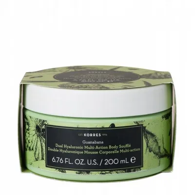 Korres Dual Hyaluronic Multi-Action Body Souffle Guanabana (Wielozadaniowy krem do ciała Guanabana)