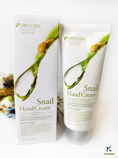 3W Clinic Snail Hand Cream (Krem do rąk ze śluzem ślimaka)