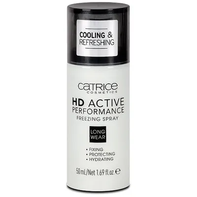 Catrice HD Active Performance Freezing Spray (Spray utrwalający makijaż z efektem chłodzącym)