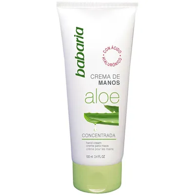 Babaria Natural Cosmetics Aloe Vera, Crema de Manos y Unas (Odżywczy krem do rąk i paznokci)