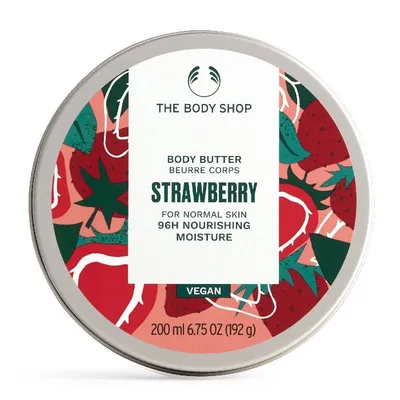 The Body Shop Strawberry, Body Butter (Truskawkowe masło do ciała)