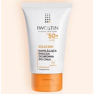 Iwostin Solecrin, Nawilżająca emulsja ochronna do ciała SPF 50+