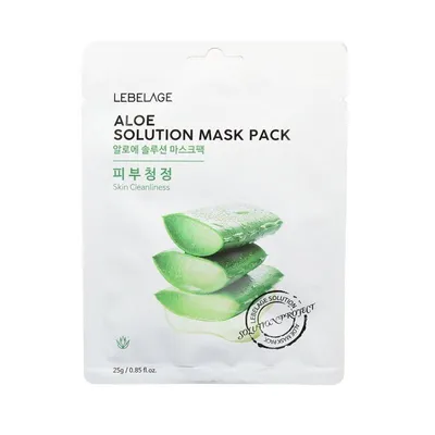 Lebelage Aloe Solution Mask Pack (Nawilżająca maska w płacie)