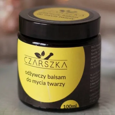 Czarszka Odżywczy balsam do mycia twarzy