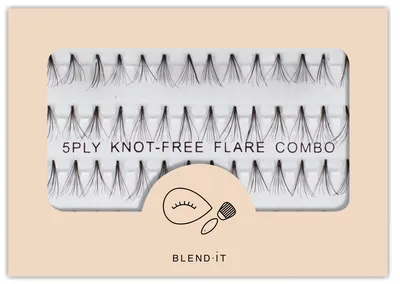 Blend it! 5PLY Knot-Free Flare Combo (Kępki rzęs)