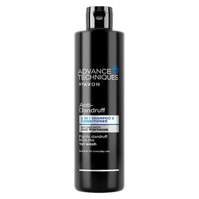 Avon Advance Techniques, Anti- Dandruff 2 in 1 Shampoo & Conditioner (Szampon przeciwłupieżowy i odżywka 2 w 1)
