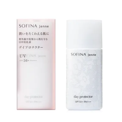 Sofina Jenne Day Protector SPF 50+ PA+++ (Nawilżający krem ochronny do twarzy)