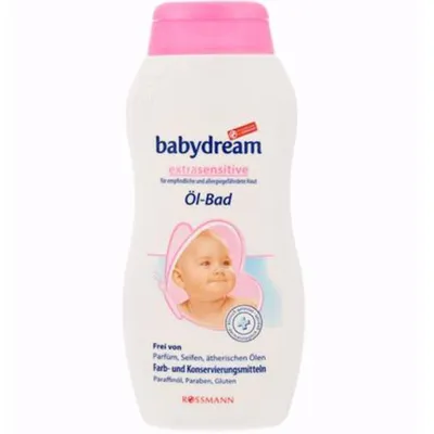 Babydream Extrasensitive Ol - Bad (Płyn do kąpieli z olejkiem migdałowym do skóry wrażliwej)