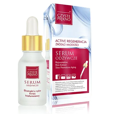 Czyste Piękno Serum odżywcze  `Active Regeneracja - Źródło młodości`