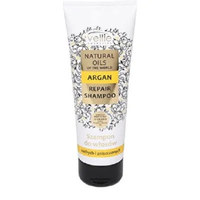 Vellie Cosmetics Natural Oils of the World, Szampon do włosów z olejem arganowym