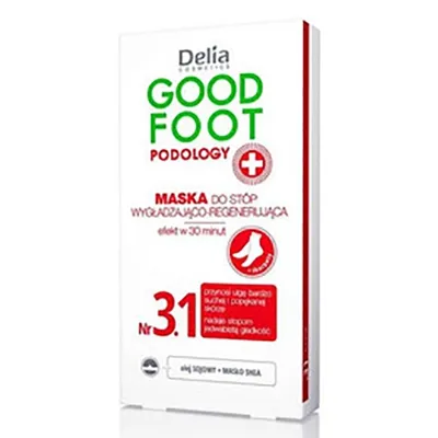 Delia Good Foot Podology, Maska wygładzająco-regenerująca do stóp