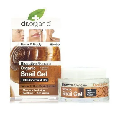 Dr.Organic Face & Body, Bioactive Skincare, Organic Snail Gel (Regenerująco-nawilżający żel do twarzy i ciała ze śluzu ślimaka)