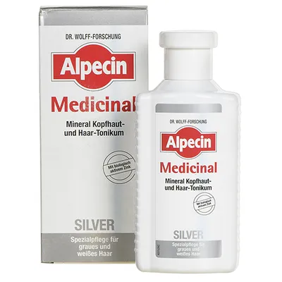 Alpecin Medicinal, Silver, Tonikum (Tonik przeciwko żółtemu odcieniowi włosów)