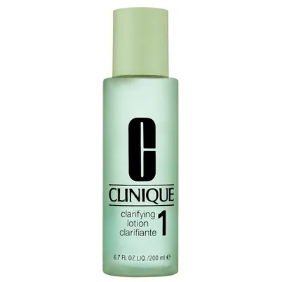 Clinique 3-step Skin Care System, Clarifying Lotion 1 (Tonik do bardzo wrażliwej cery)