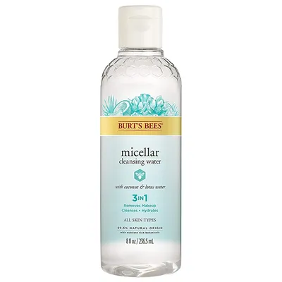 Burt's Bees Micellar Cleansing Water with Coconut & Lotus (Woda micelarna do demakijażu z kokosem i lotosem)