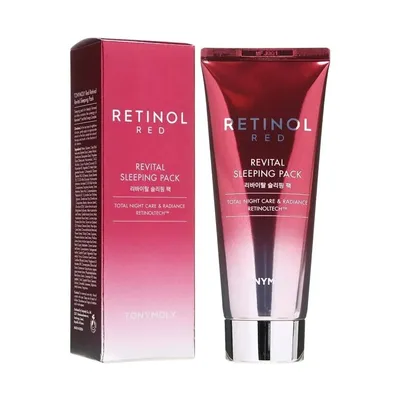 Tony Moly Red Retinol, Revital Sleeping Pack (Rewitalizująca maska do twarzy na noc)