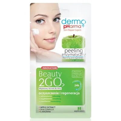 Dermo Pharma Skin Repair Expert, Beauty 2 Go, Peeling enzymatyczny 'Oczyszczenie i regeneracja'