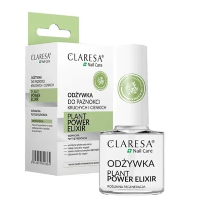 Claresa Nail Plant Power Elixir (Odżywka do paznokci kruchych i cienkich)