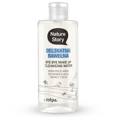 Nature Story Bye Bye Make Up, Cleanisng Water `Delikatna Bawełna` (Woda micelarna do demakijażu twarzy i oczu)