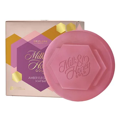 Oriflame Milk & Honey Gold Amber Elegance, Soap Bar (Mydło)